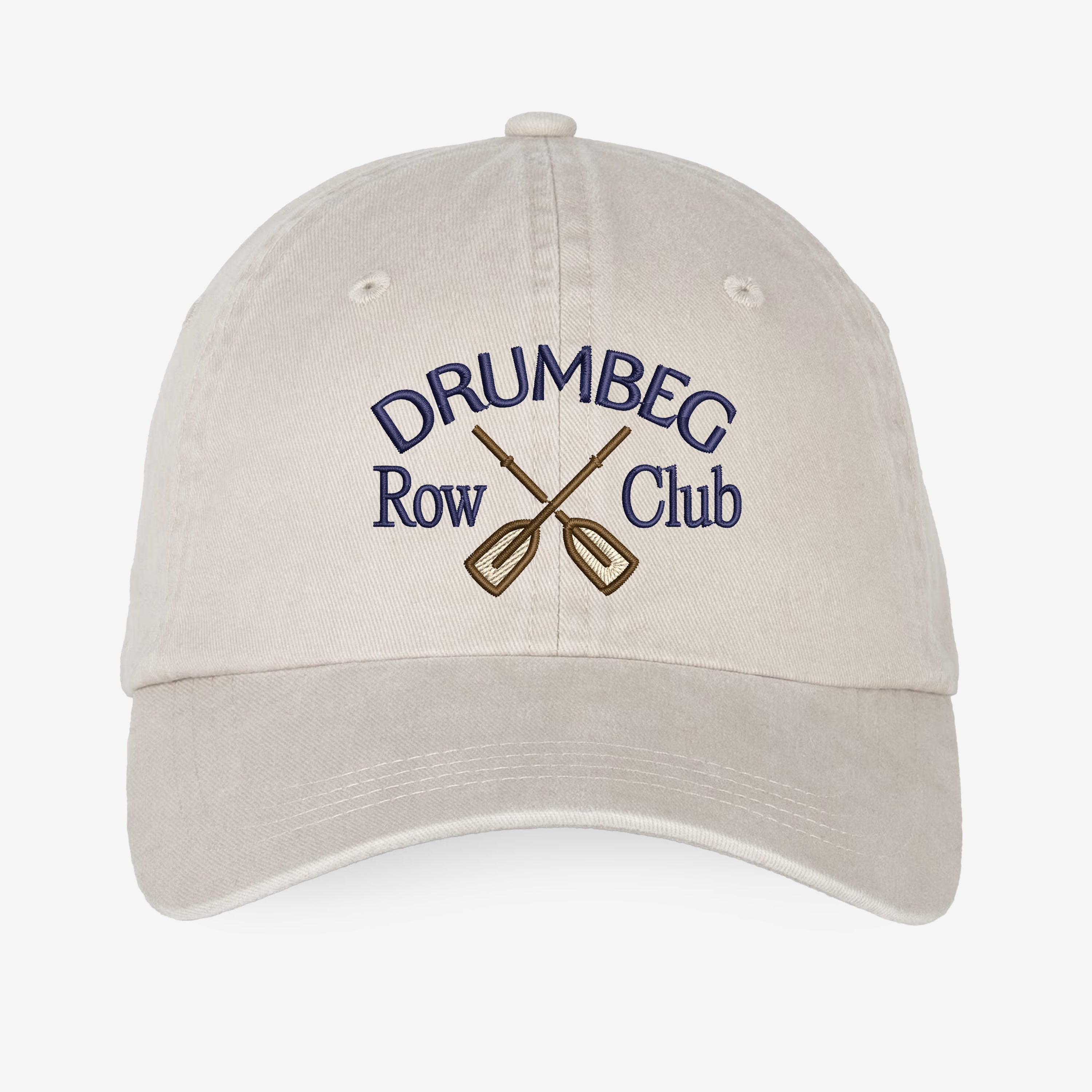 Drumbeg Row Club Embroidered 6 Panel Cap